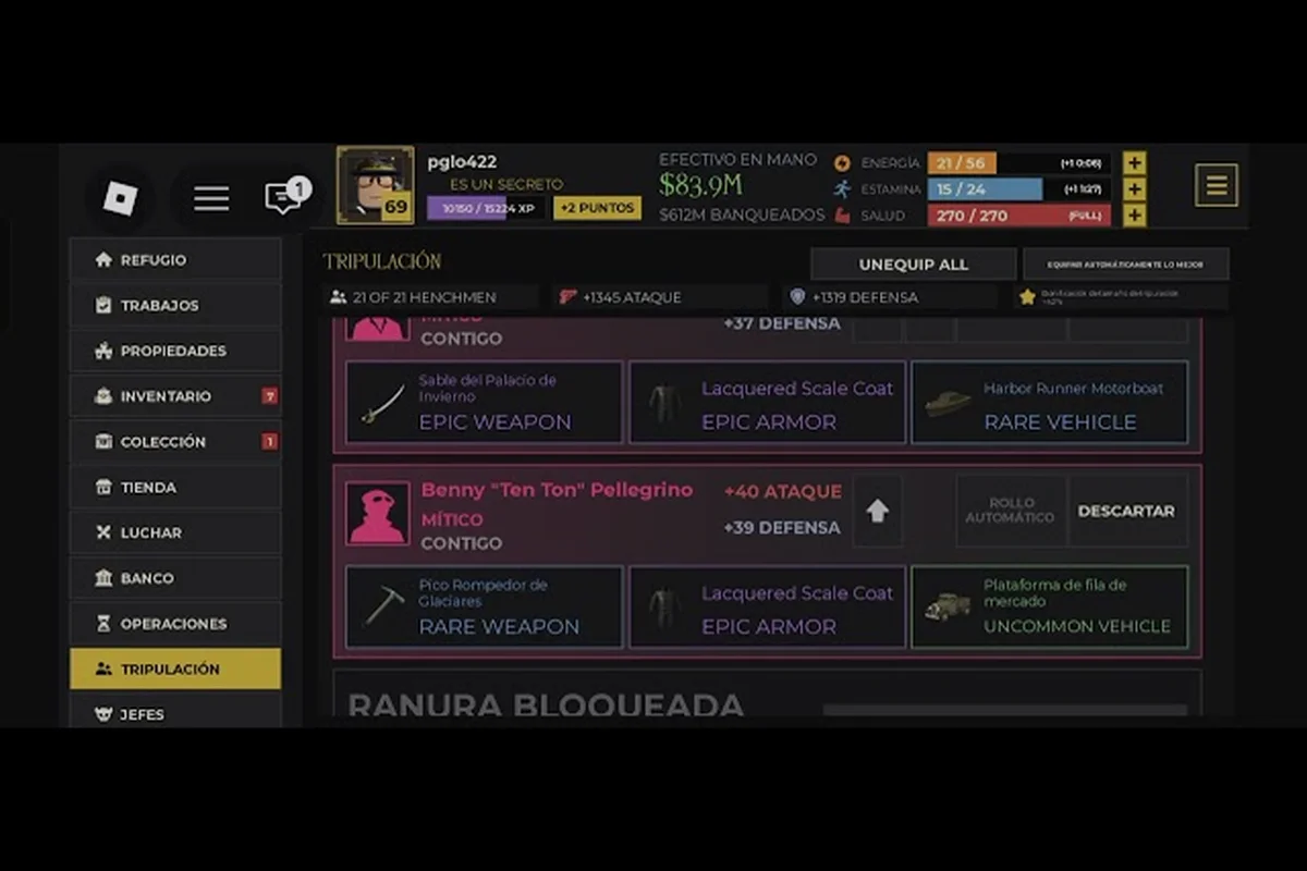 Idle Mafia Game Boss-Belohnungen: Kistendrops und Ausdauerkosten
